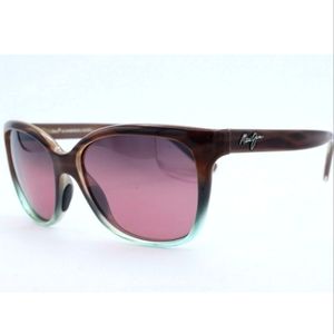 Maui Jim Starfish MJ 744-22B Butterfly Tortoise Polarized Sunglasses Maui Rose